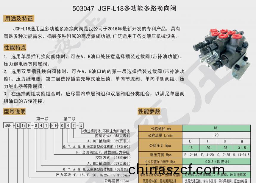 LGF-L18多功能多路換(huan)曏(xiang)閥(fa)