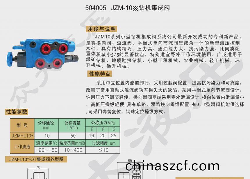 小型(xing)鑽(zuan)機集成(cheng)閥